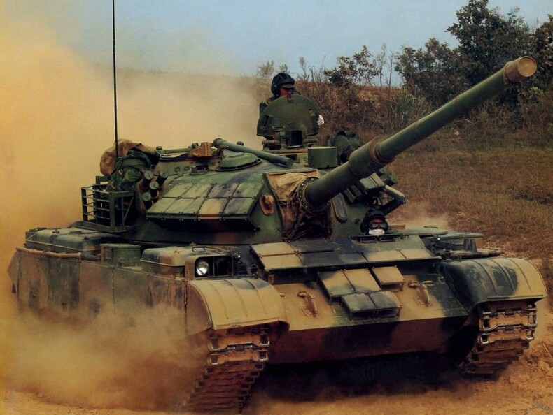 1/72 China  ZTZ-59D Medium Tank S Finished Model