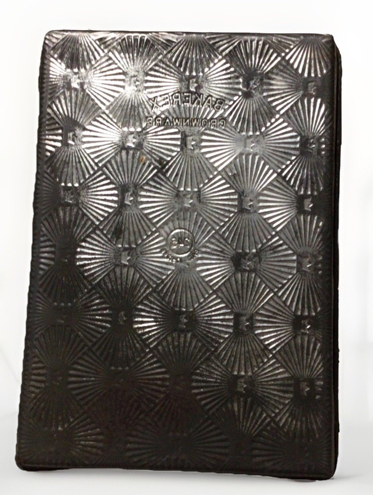 Vtg BAKEREX GROWNWARE Baking Cake Pan 245 Starburst Pattern