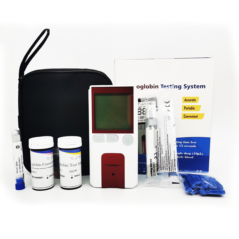 Bioaid Home Use Hemoglobin Meter Analyzer For Detection Hb And Hct Monitors