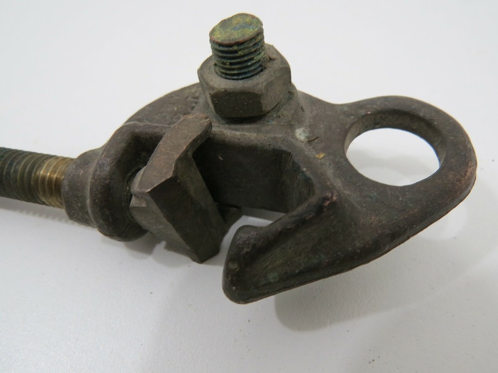 BRONZE VISE CLAMP ROPE CABLE SAILING HARDWARE (D1.5B985)