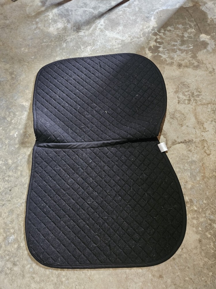 Tuffrider Black Basic All Purpose Saddle Pad With No Straps