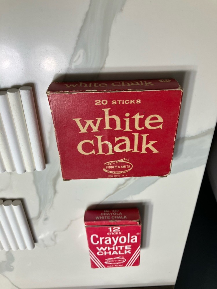 Crayola White Chalk NOS