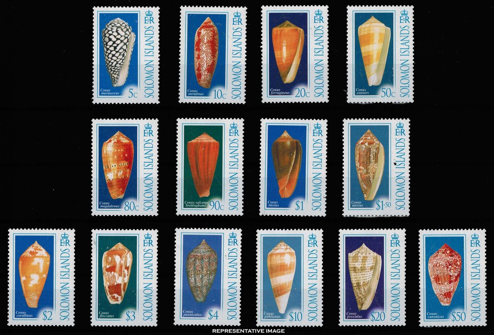 Solomon Islands Scott 1070-1083 Mint never hinged.
