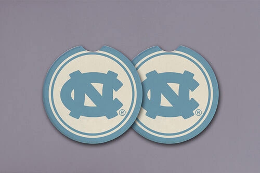 Magnolia Lane 40804 UNC Car Coasters, Multicolor