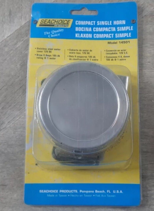 Seachoice 14501 Compact Electric Horn 12V DC