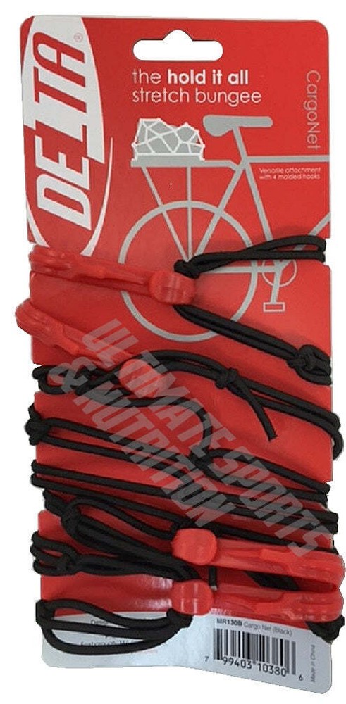 Delta Bicycle Rack Cargo Net Bike Back Rack Cargo Net