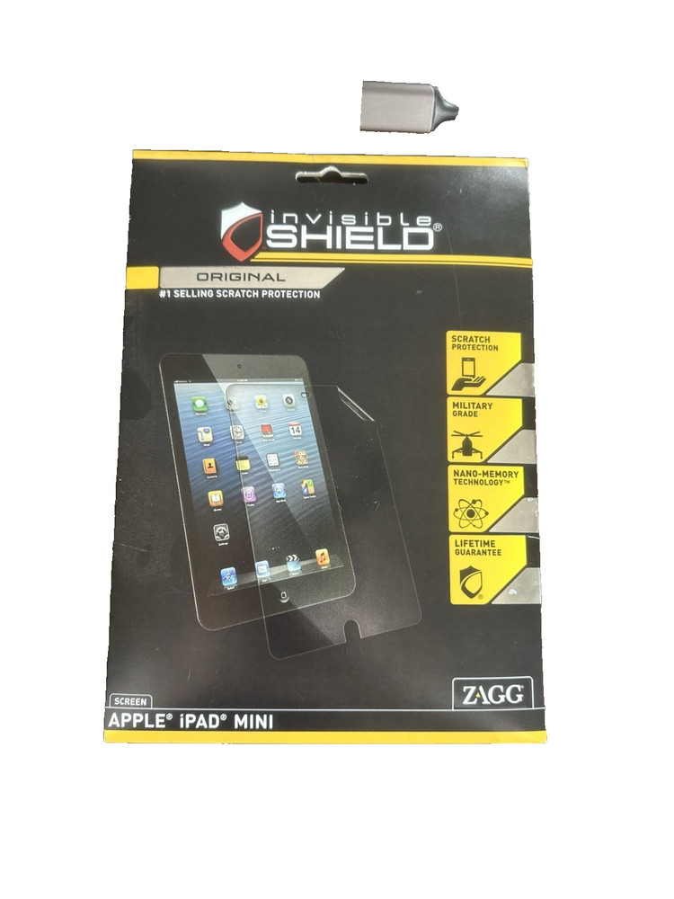 ZAGG Invisible Sheild Screen Protector for Apple iPad Mini 1/2/3 with LIfetime