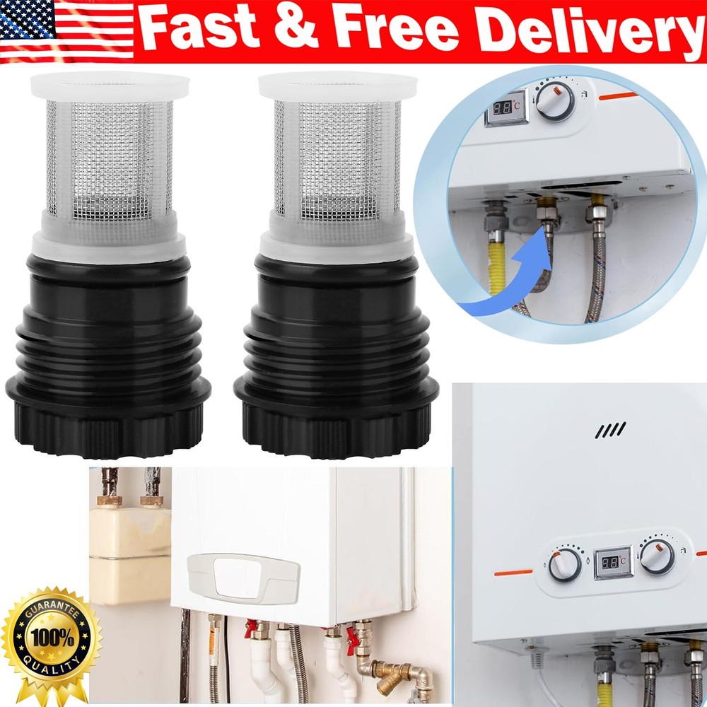 2Pk H98-510-S Filter Inlet Screen Assembly for Rinnai Tankless Water Heaters Par