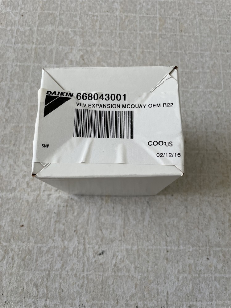 Daikin 668043001 Thermostatic Expansion Valve