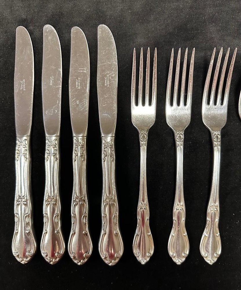 10 Pieces Towle Merrimack Pattern Stainless Flatware Silverware Mixed Lot