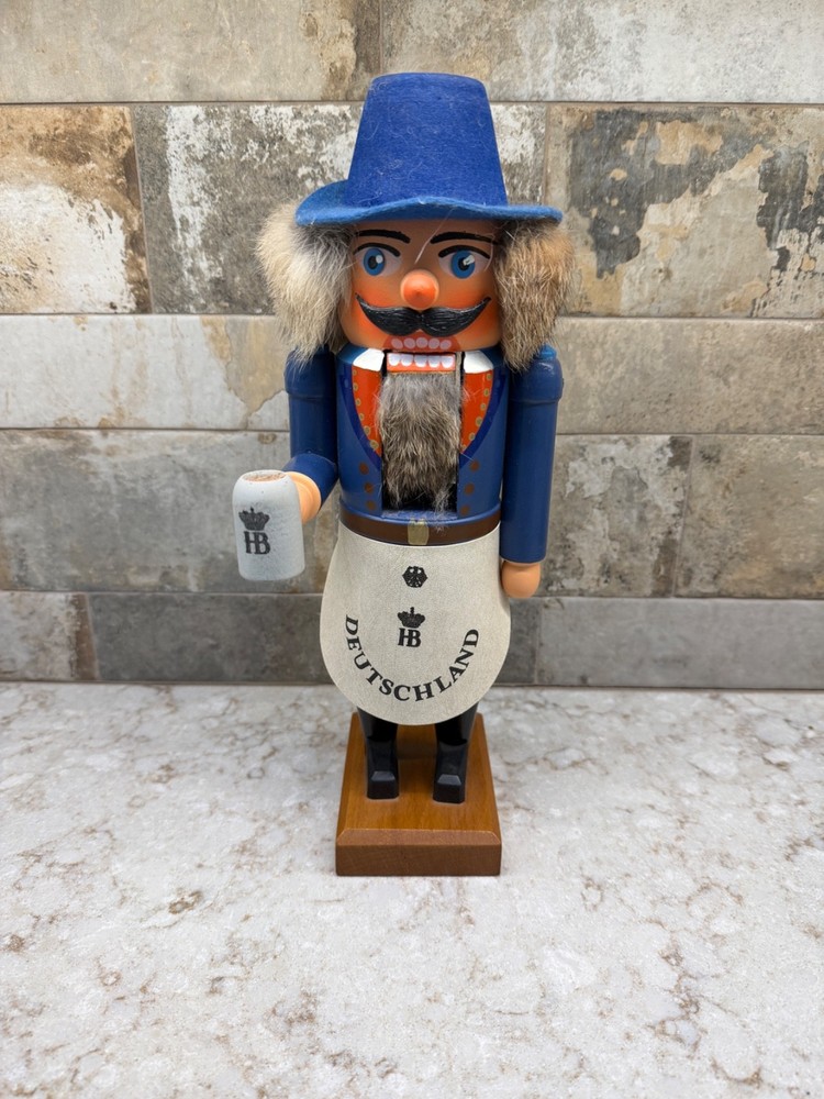 Vintage HB Beer 12" Deutschland Nutcracker
