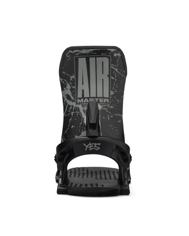 YES. Airmaster Snowboard Bindings, Splatter Grey, Large MY26