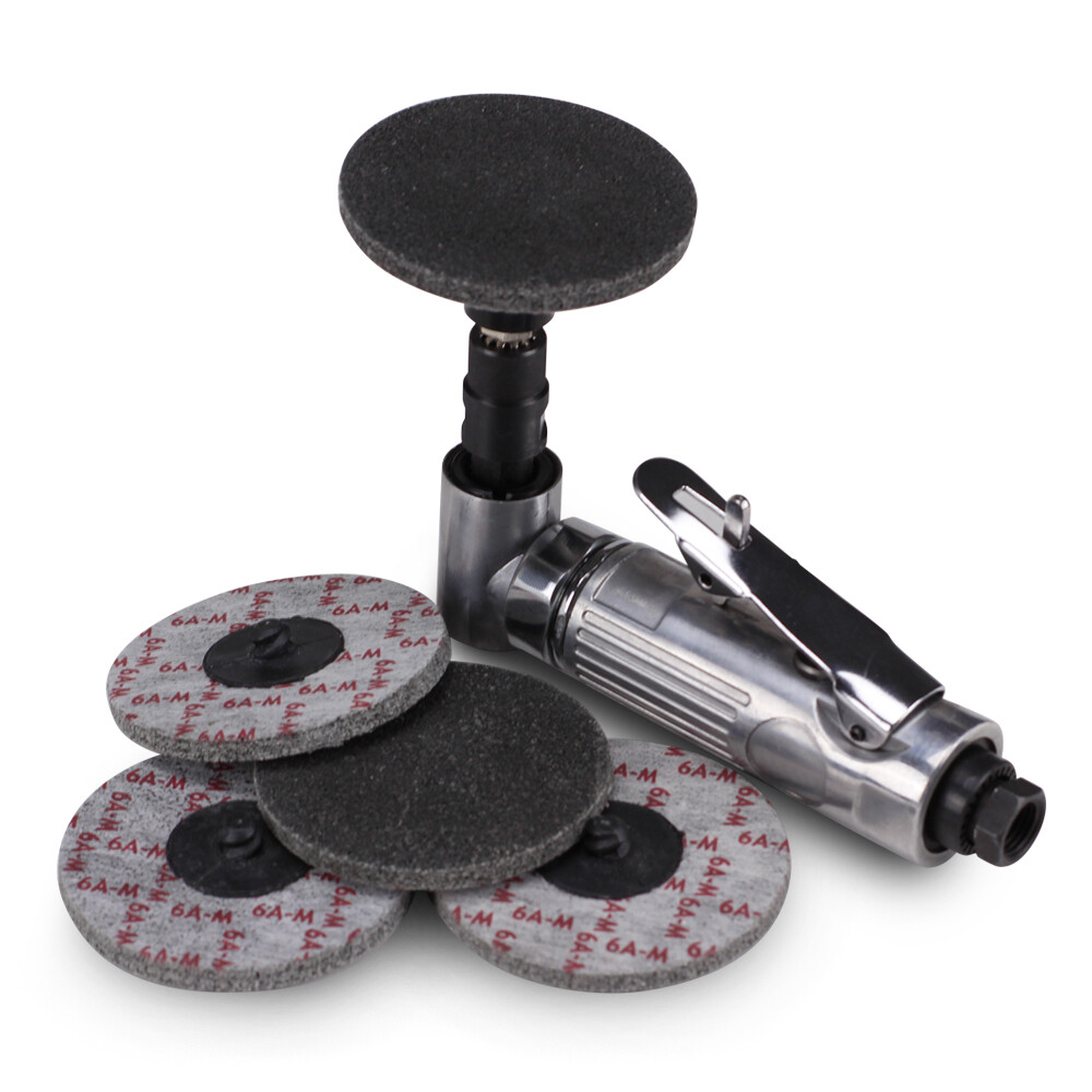 10 Pack - 3" Inch Unitized Quick Change Discs 6AM A/O Medium Deburr Type R Roloc