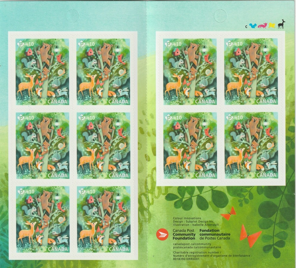 Canada 2020 BK750 #B30 Canada Post Community Foundation - Unused
