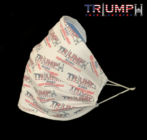 Custom Triumph 2020 Mask - Unisex, Durable Polyester - Made in USA!