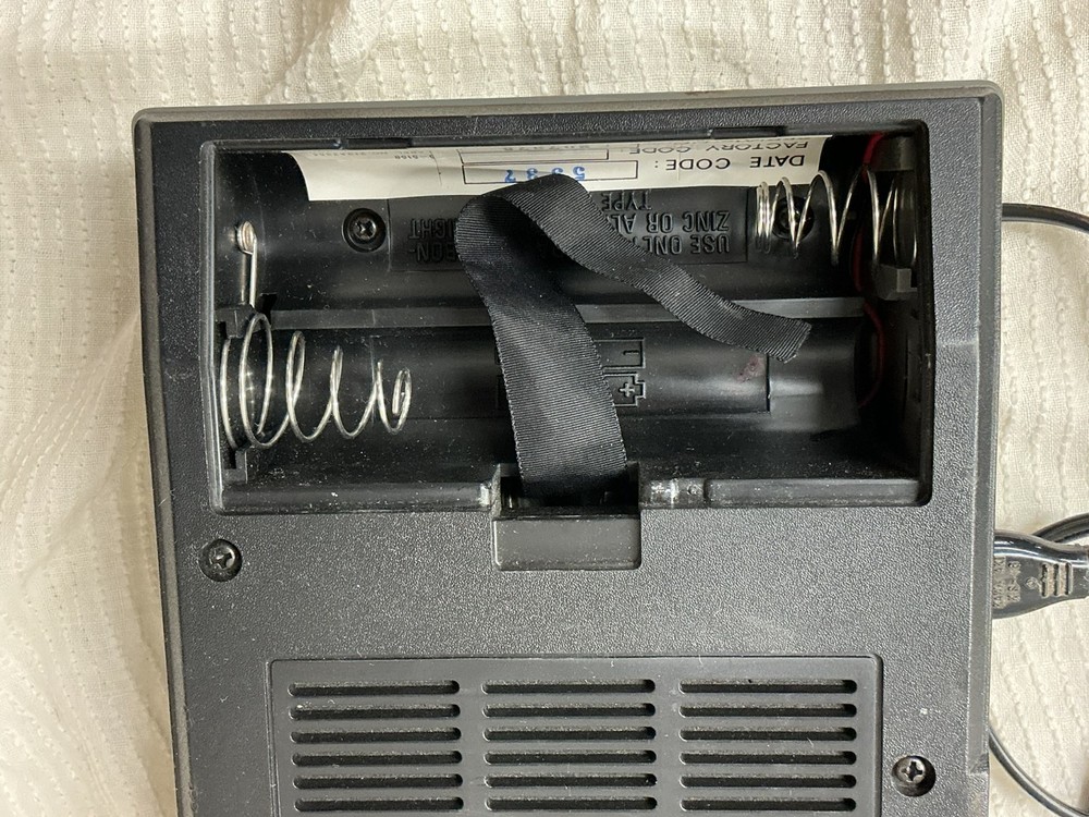 General Electric Computer Program Data Recorder Cassette Player Works