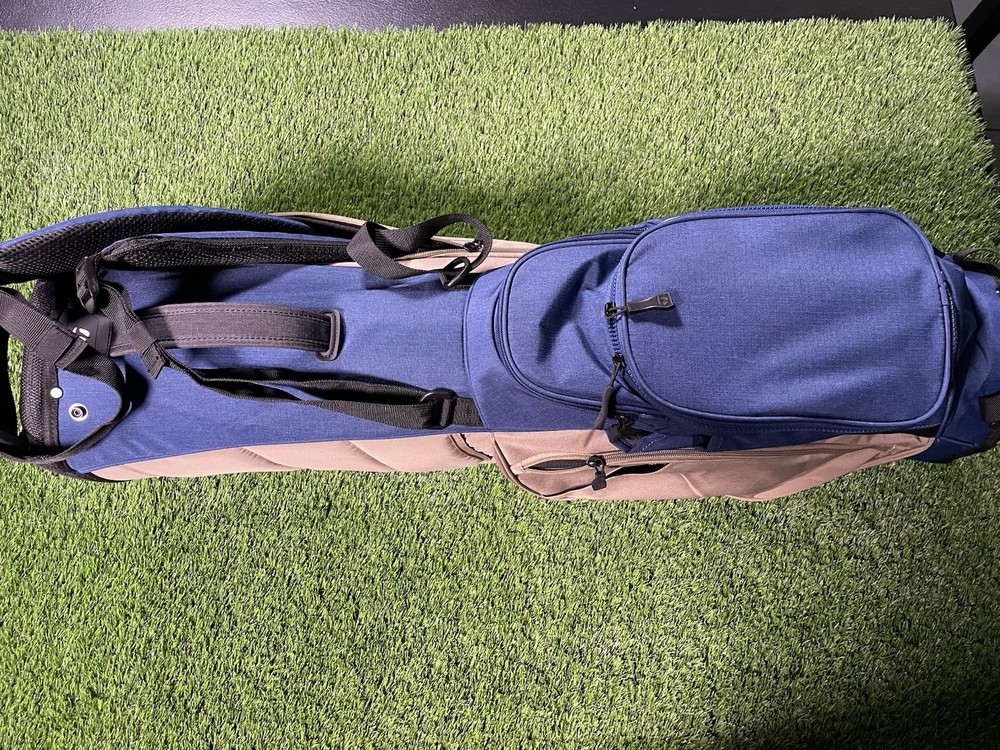 Taylormade Flextech Stand Bag - Navy/Tan