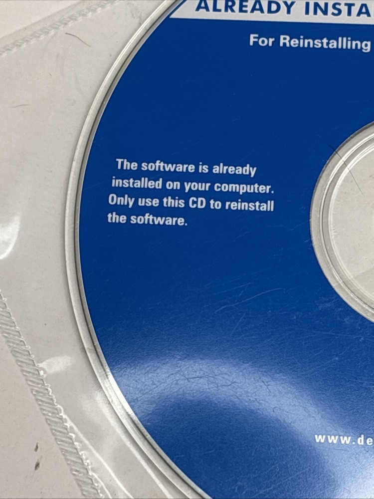 Dell Tools System Software Program 2003 CD-ROM Disc