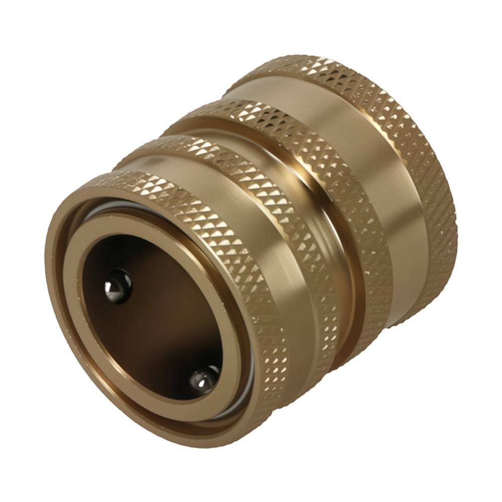 Brass Quick Connect Adapter 3/4" Pressure Washer Fitting Coupler 4Pcs Kit