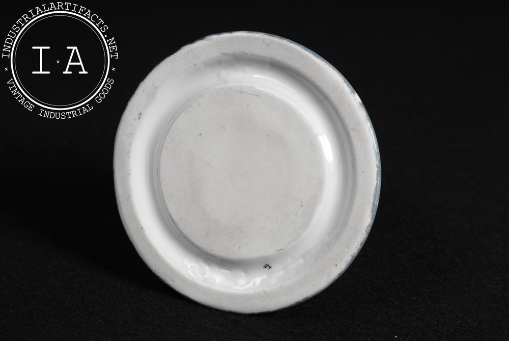 Dewar’s White Label Figural Globe Ceramic Match Holder