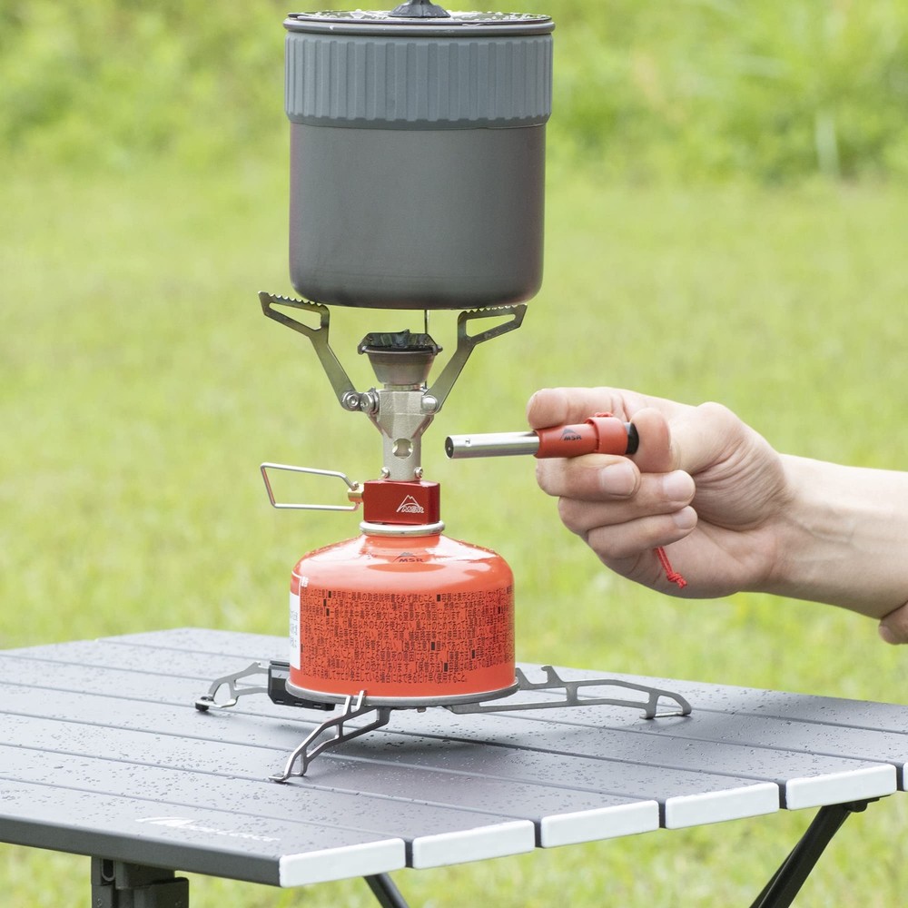MSR Universal Canister Stand for Backpacking Stoves - Stable & Secure