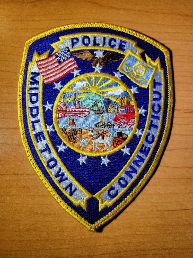 Middletown CT Police Shoulder Patch