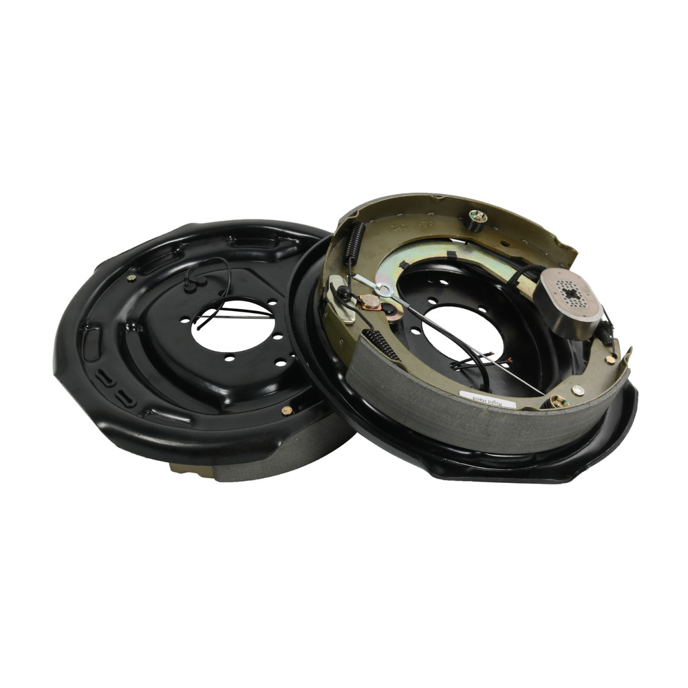 Four 12" X 2" Electric Trailer Brake Assembly for 7000 Lbs Trailer Axles LH & RH