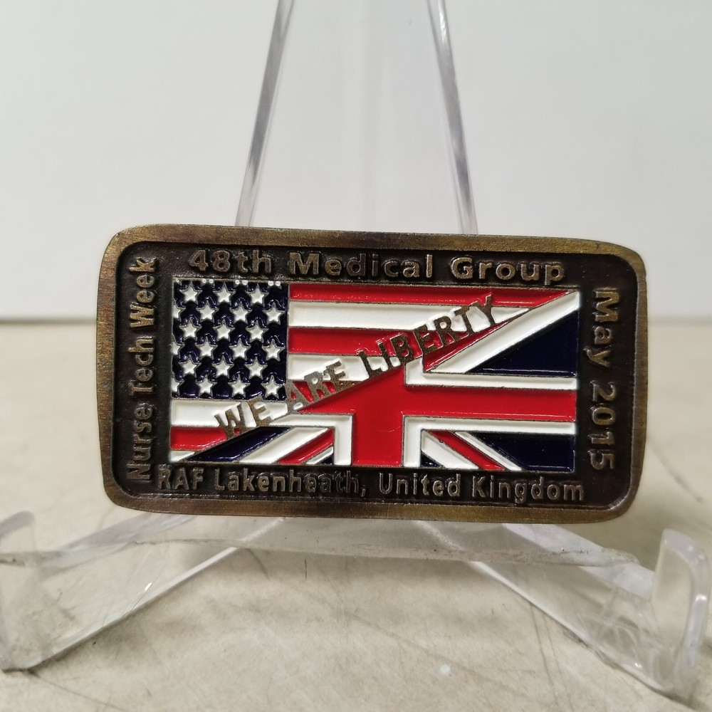 48th Medical Group "We Are Liberty" May 2015 Challenge COin