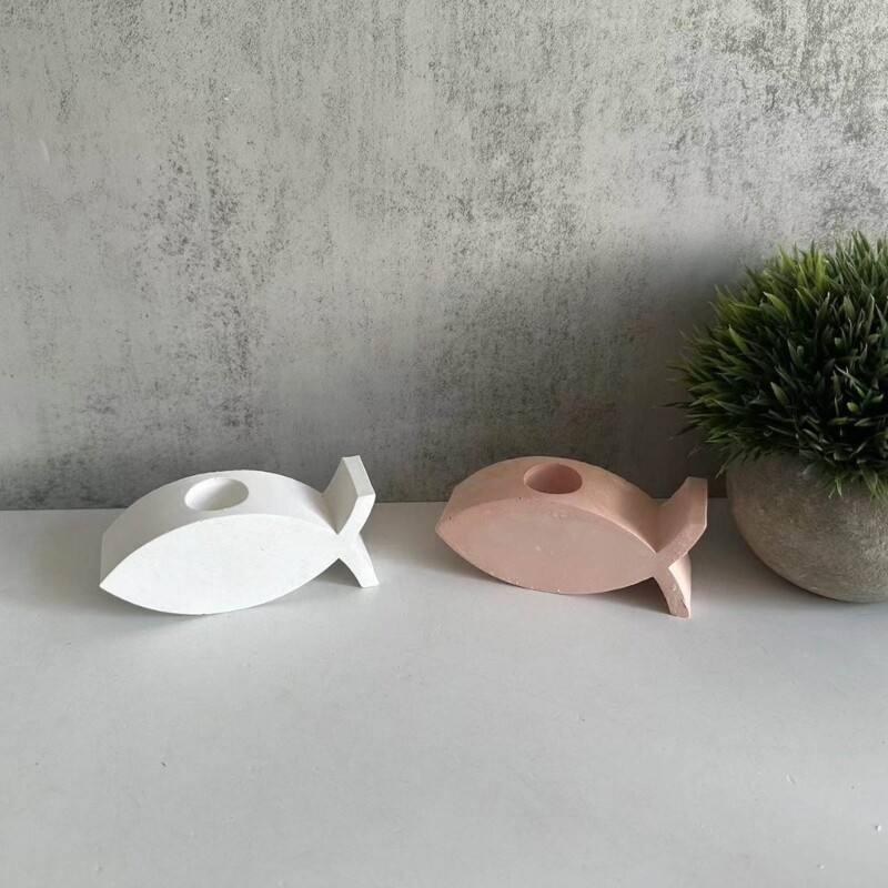 Fish Holder Molds for Making Tealight Holder Candlestick