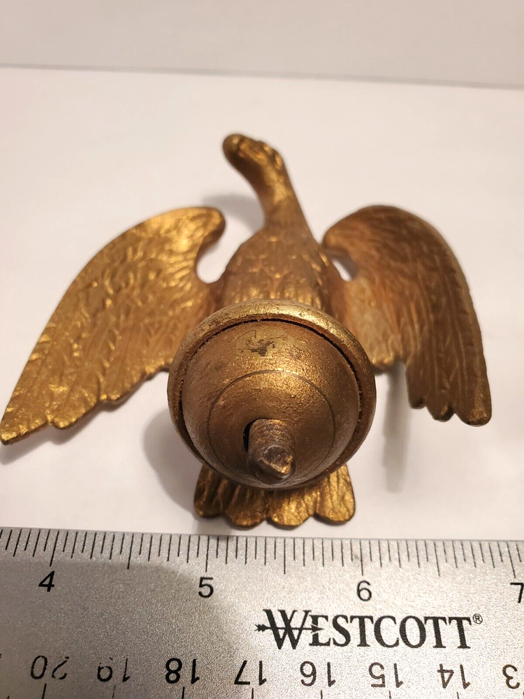 CIVIL WAR Flag Topper Bronze