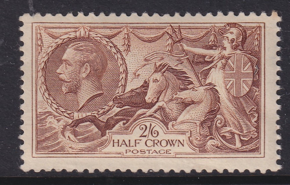 SG450 2/6 Chocolate Brown UNMOUNTED MINT(140)
