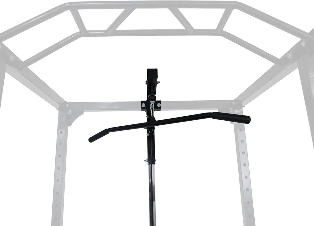 Multi-Function Adjustable Power Cage with J-Hooks, Safety Straps and Optional...