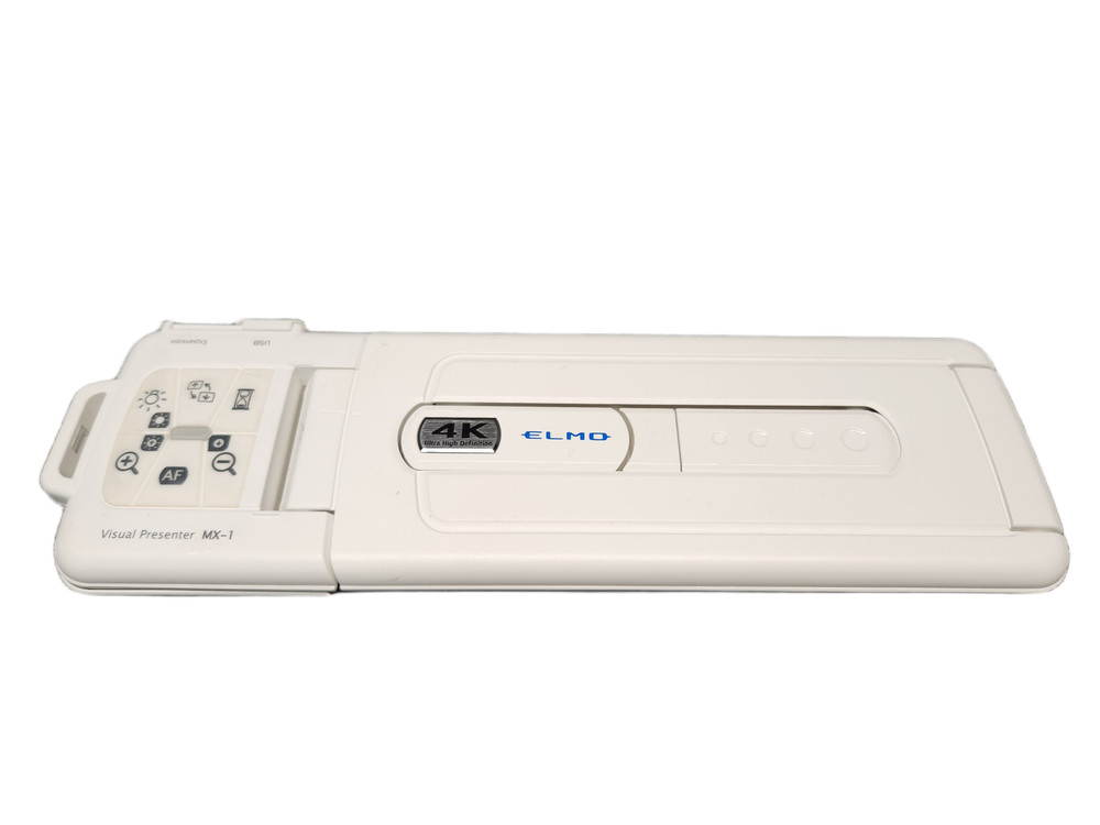 Elmo MX-1 Portable True 4K/Ultra HD USB White Visual Presenter Document Camera