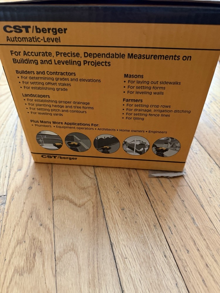 CST Berger 24X Automatic Laser Level with Hard Case