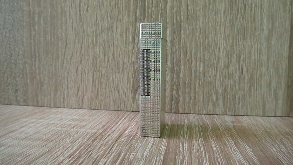 RARE VINTAGE DUNHILL ROLLAGAS LIGHTER SILVER PLATED
