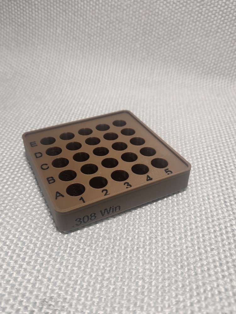 .308 Reloading tray, Stackable, Different color options