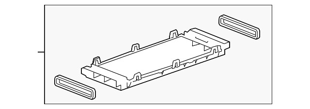 Genuine GM Drive Motor Generator Control Module Tray 22864083