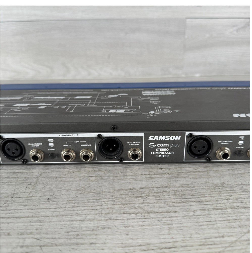SAMSON curve 231 equalizer Dual 31 band, Compresor/Limiter, S-3WayCrossover.