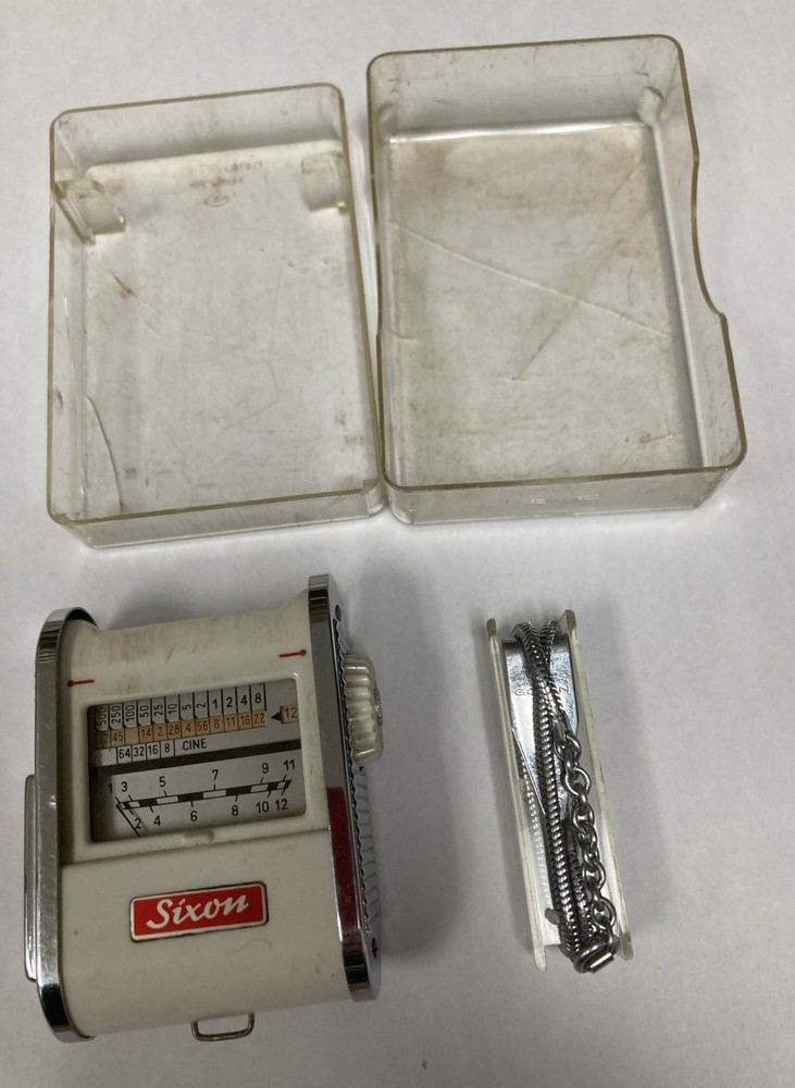 Gossen Sixon Exposure Meter Light Meter Tested Works