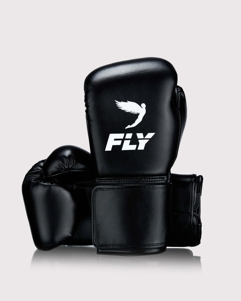 Fly Superloop X Boxing Gloves Hook and loop closure Black 8oz-16oz