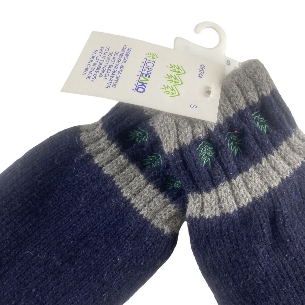 NWT Torpeako Winter Glove S TreeLine Thinsulate Lining Cabin Gorpcore Wool Blend