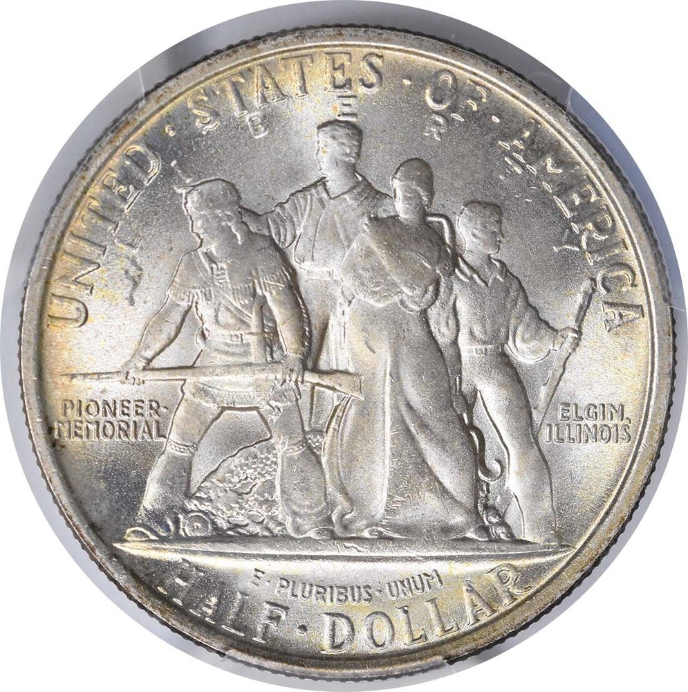 Elgin Commemorative Silver Half Dollar 1936 MS67+ PCGS (CAC)