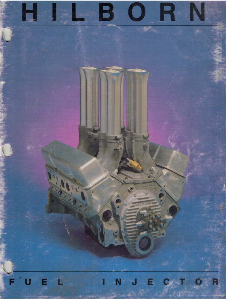 Hilborn Fuel Injector 1983 Performance Catalog PDF File USB Flash Drive
