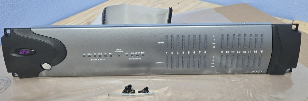 Avid HD I/O front bezel control assembly W/Board ( INV10 - BIN001B )