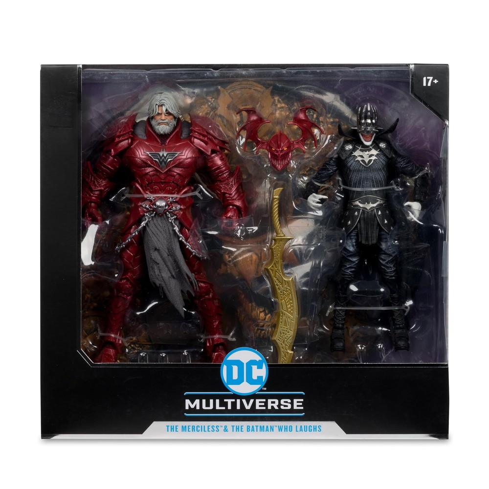 DC Multiverse Batman Who Laughs (Knight 7 IN, Multicolor