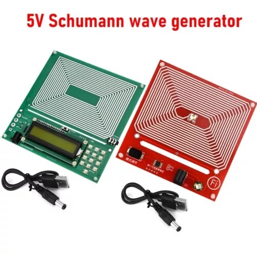 2 Pack Adjustable 0.1HZ-30KHZ For Schumann Wave Frequency Pulse Generator NEW