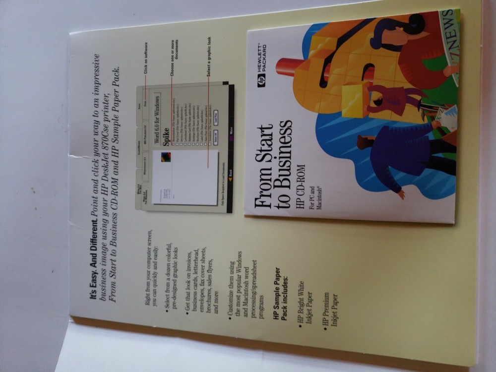 Hp Print Kit from start to business