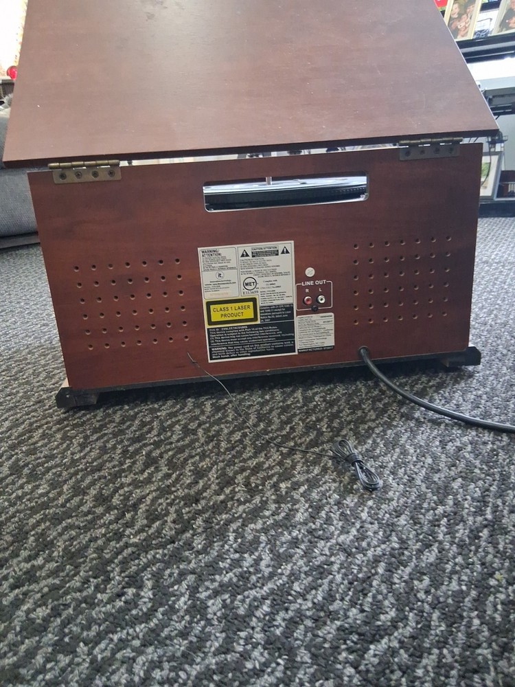 Interactive Technologies Record Player, Compact Disc, Radio and Cassette Player