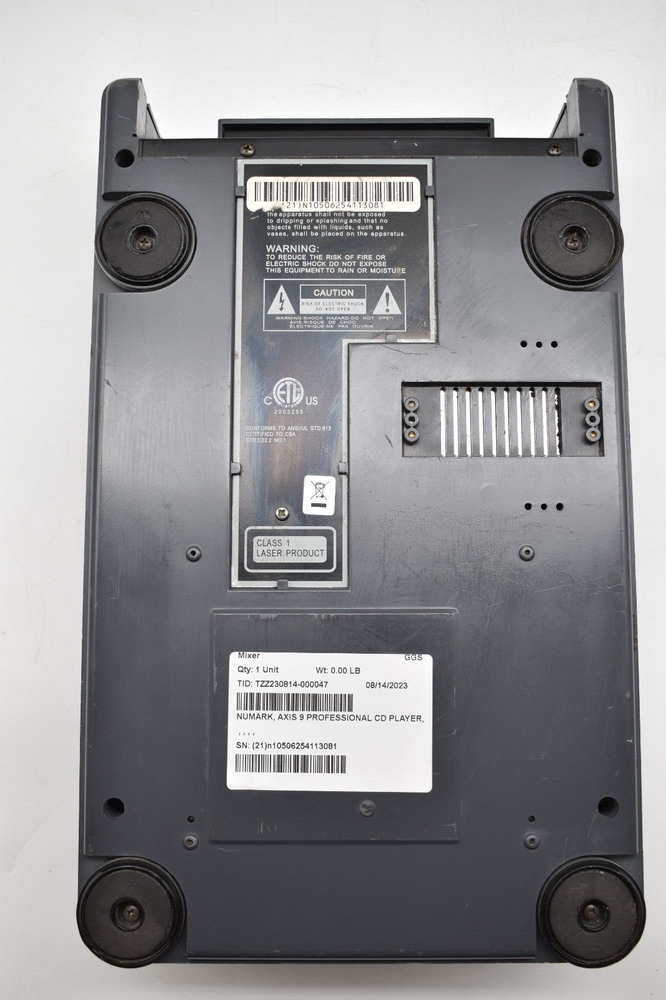 Numark Axis 9 Professional CD Player