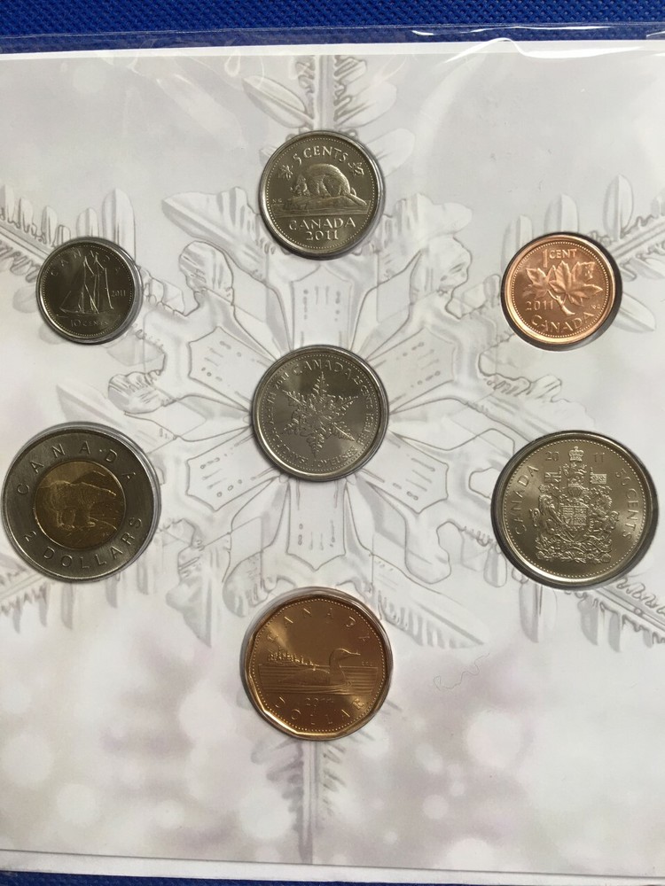 2011 Canada Holiday Peace & Joy 7 Coin Set Uncirculated